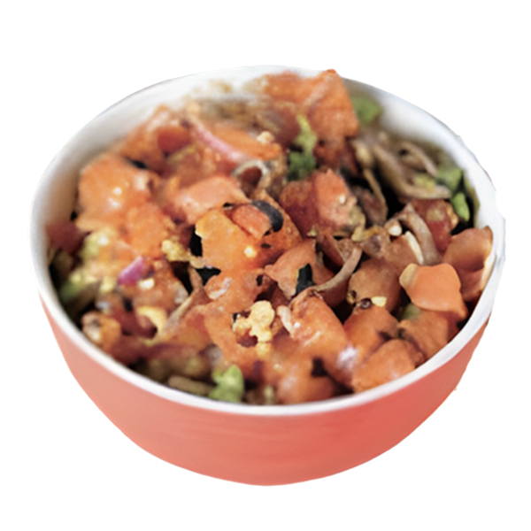 Poke de salmón
