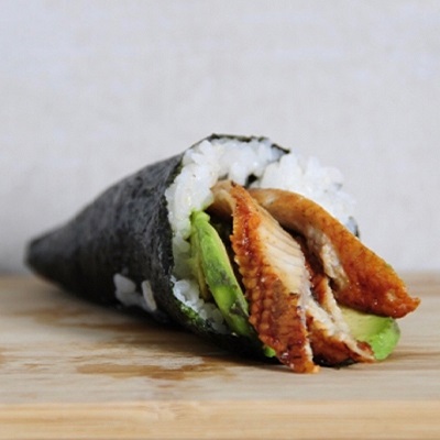 Temaki anguila