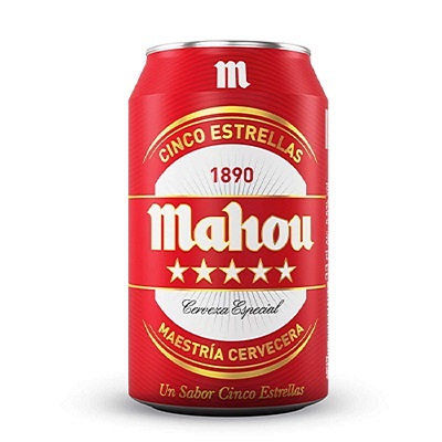 Cerveza mahou(tercio)