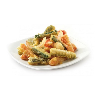 Verduras variadas rebozadas