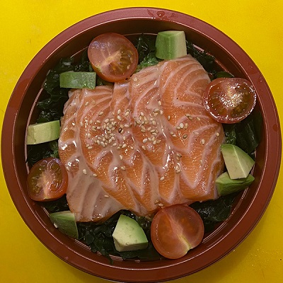 Ensalada de salmón