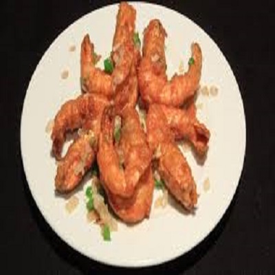 Gambas rebozadas con sal y pimienta